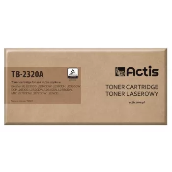 Actis TB-2320A toneris (aizstāj Brother TN-2320, TN2320; Standarta; 2600 lpp.; melns)