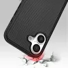 Aizsardzības telefona vāciņš Nevox StyleShell NYLO priekš iPhone 17, 6.3 collas, melns