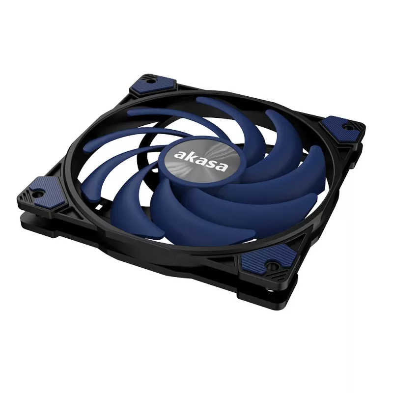 Akasa Alucia XS12 ventilators 120mm melns zils 700-2000 RPM HDB