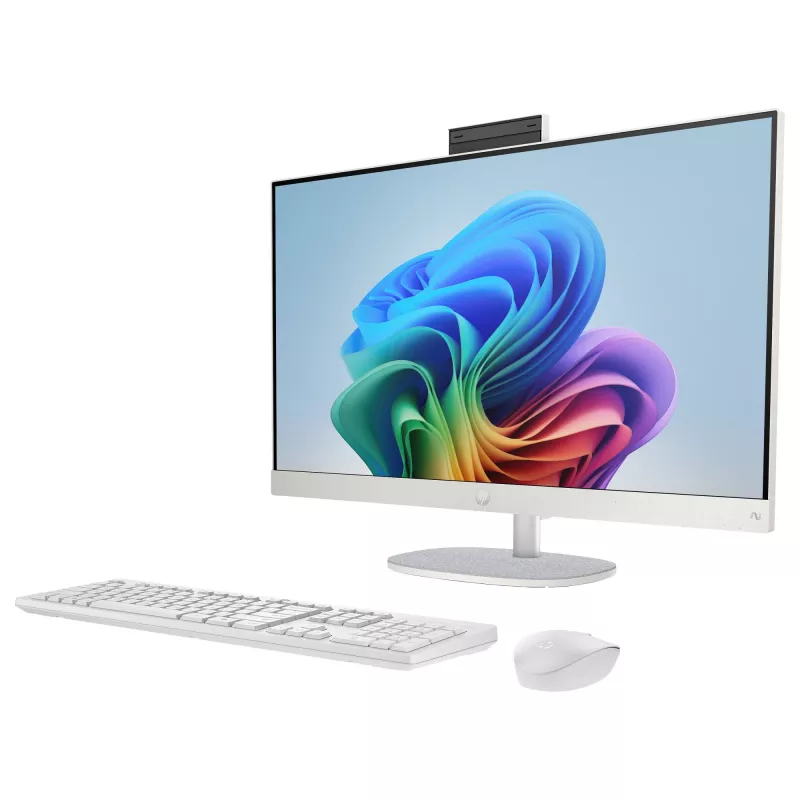 HP All-in-One PC (Complete Solution) 27-ct2073ng AMD Ryzen AI 7-350 512GBSSD 16GB balts (27-ct2073ng)