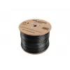 LANBERG tīkla kabelis Cat5e LCF5-21CU-0305-BK, F/UTP varš, 305 m, 24 AWG, PE apvalks, melns
