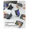 inateck klaviatūra iPad 11 iPad Air 4-6 Com. QWERTZ pelēka
