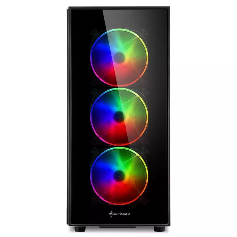 Sharkoon TG5 Pro RGB Midi Tower Melns