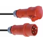 Pagarinātājs PSSO 16A CEE 5x2,5 mm² 15 m sarkans