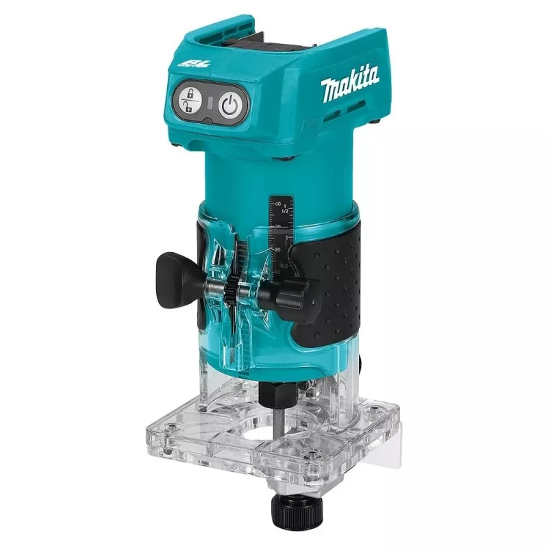 DRT52Z Makita 18V LXT bezvadu bezsuku 1/4 collas frēze - tikai korpuss