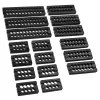 Corsair CP-8920257 kabeļu organizators Kabeļu turētājs Melns 17 gab.