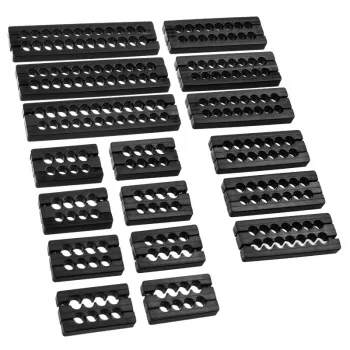 Corsair CP-8920257 kabeļu organizators Kabeļu turētājs Melns 17 gab.