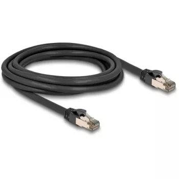 Tīkla kabelis DeLOCK RJ45 Cat.6A U/FTP 3m Melns