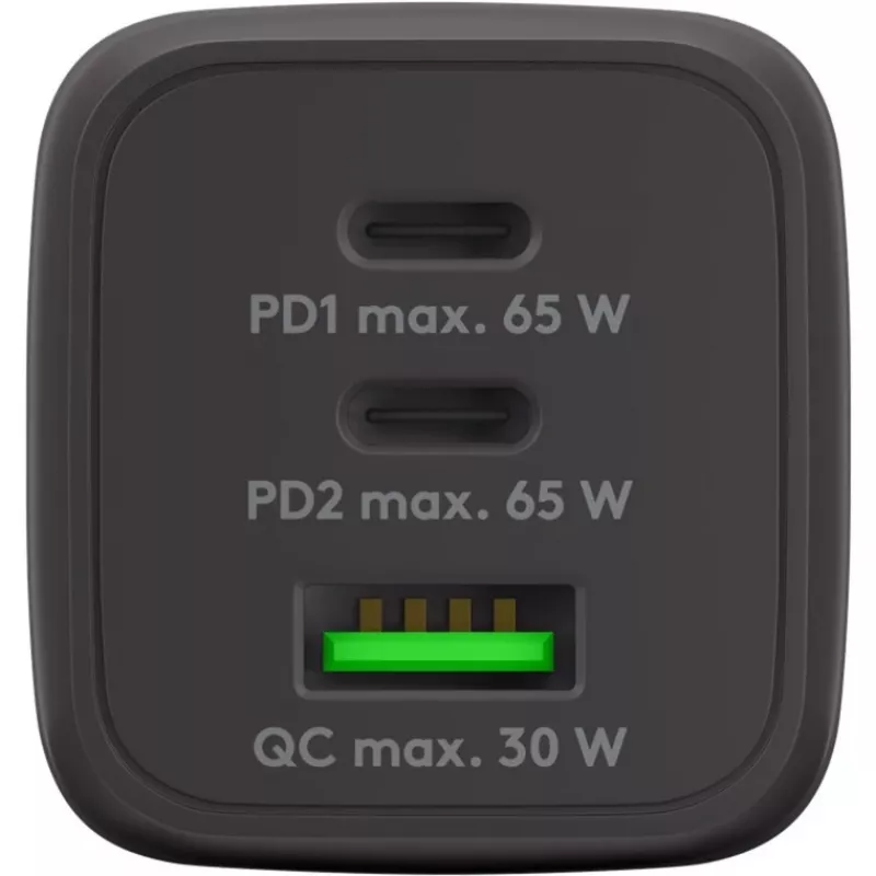 Goobay 64753 Charger for Mobile Devices Headphones - Smartphone - Tablet Melns AC Fast Charging iekštelpu (64753)