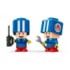 Konstruktora rotaļlieta LEGO komplekts 72035 Super Mario Mario Kart Toad's darbnīca, interaktīvi līmenīši un figūras