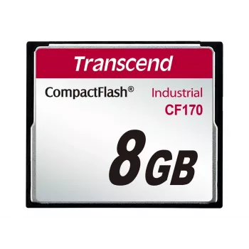 Transcend Industrial - zibatmiņas karte - 8GB - 170x - CompactFlash (TS8GCF170)