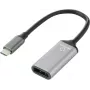 Renkforce RF-5397866 Video kabeļa adapteris 0,15 m DisplayPort USB-C Melns - Sudraba (RF-5397866)