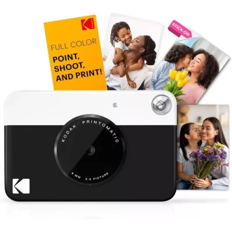 Kodak PRINTOMATIC momentānā drukas kamera, 2x3'', melna