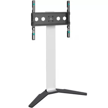TV statīvs/stends ONKRON TS1140-W ekrāniem no 66 līdz 165,1 cm (26 collas–65 collas), 35 kg, VESA 100x100–400x400, augstums 880–1100 mm, balts
