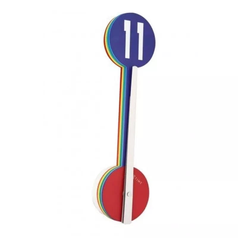 NeXtime pulkstenis 2995di Colour Guide, Ø 60 cm, sienas, daudzkrāsains
