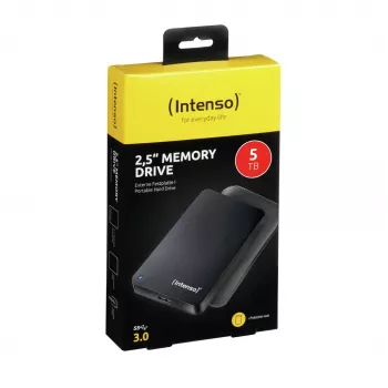 Intenso Memory Drive 5TB 2,5 collu pārnēsājamais cietais disks, melns