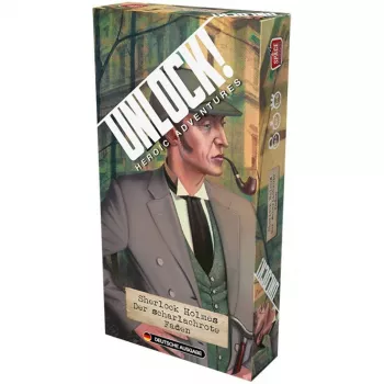 Unlock - Sherlock Holmes: Der scharlachrote line, Party Game Box 5B