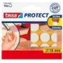 tesa Protect Filzgleiter, braun, Durchmesser: 18 mm selbstklebend, zum Schutz empfindlicher Untergründe (57892-00001-00)