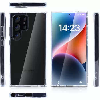 StyleShell SHOCKFlex, tālruņa maciņš caurspīdīgs, Samsung Galaxy S24 Ultra