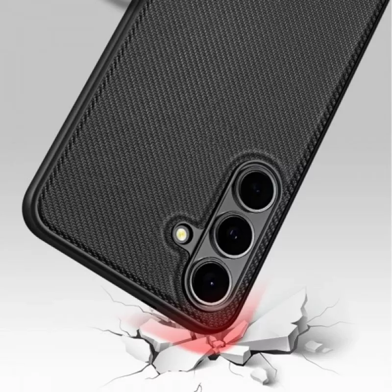 nevox StyleShell NYLO - Samsung Galaxy S25 FE melna (2576)
