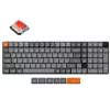 Bezvadu mehāniskā tastatūra Keychron K17 MAX RGB melna — kompakts izkārtojums, Bluetooth un USB-C savienojamība