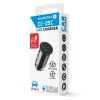 auto lādētājs everActive CC-25C 2x USB-A + USB-C, 12W, iebūvēts automašīnas USB strāvas adapteris