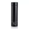 Extralink Smart Travel Mug Melns, termiskais termokrūze ar LED displeju