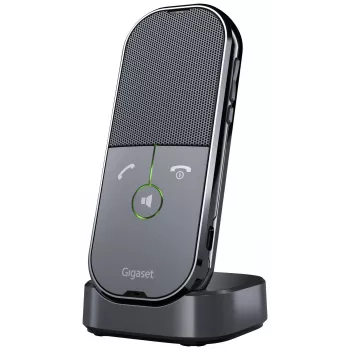 IP Phone Gigaset ION pelēka — cordless handset, 1 line, NiMH AAA baterija, talk 14 h, standby 280 h