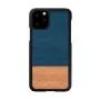 Viedtālruņa maciņš man and wood iPhone 11 Pro — džinsa melns