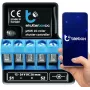 I/O modulis bleBox shutterBoxDC 2x binārās ieejas, 2x releja izejas 230V