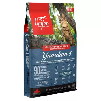 ORIJEN Guardian 8 - sausā kaķu barība - 4,5 kg