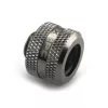 XSPC Savienotājs G1/4 uz 14mm Hardtube, melns hroms - 8 gab.