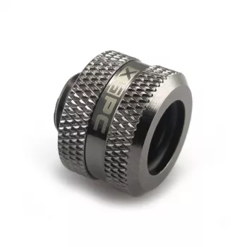 XSPC Savienotājs G1/4 uz 14mm Hardtube, melns hroms - 8 gab.