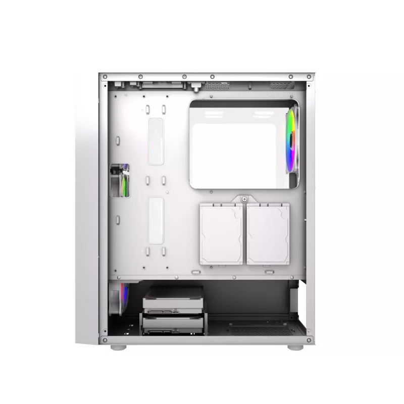 PC korpuss Midi Tower Fornax 4300 ATX balts