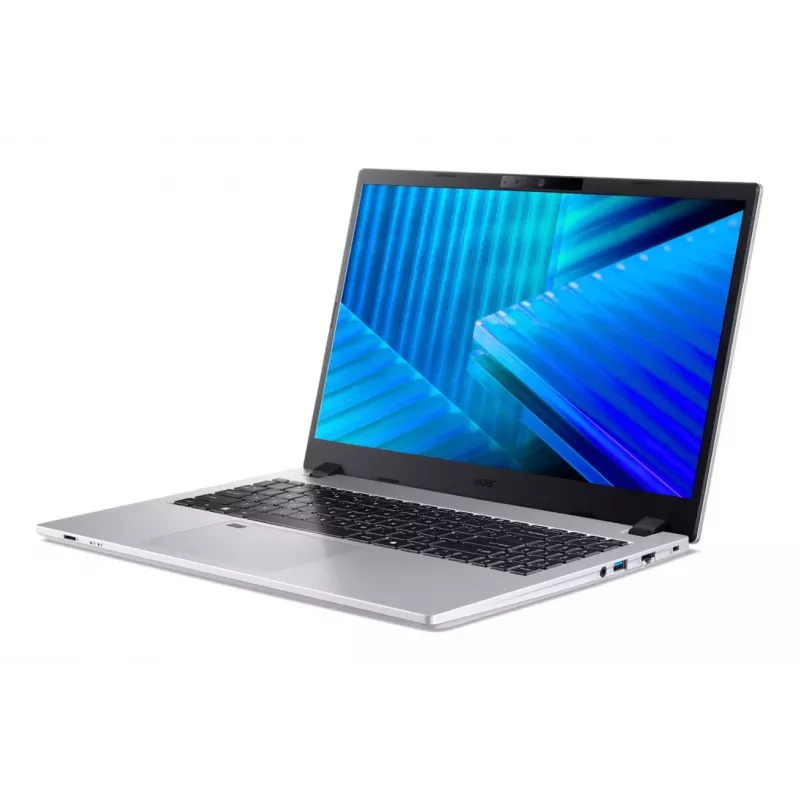 Acer TravelMate P2 TMP215-75-G2-TCO klēpjdators — 15,6 collu FHD IPS 300 nits, Intel Core Ultra 5 125H, 16 GB RAM, 512 GB SSD, pirkstu nospiedumu lasītājs, Windows 11 Pro, 3 gadu serviss uz vietas