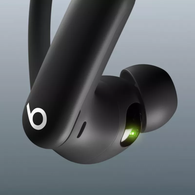 Beats Powerbeats Pro 2 austiņas, dimanta melnas, ievietojamas, bezvadu, MX723ZM/A