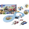 Rotaļu sacīkšu trase CARRERA FIRST Paw Patrol On the Track modelis 20063056 — bērnu slot car komplekts