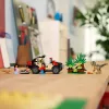 Konstruktoru komplekts LEGO Jurassic World 76972 Raptor Off-Road Escape, 285 gab., 2 minifigūras, vecumam no 6+