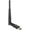 DeLock USB2.0 Dual Band WLAN ac/a/b/g/n Stick - tīkla adapteris - USB2.0 - 802.11b, 802.11a, 802.11g, 802.11n, 802.11ac - Melns (12462)