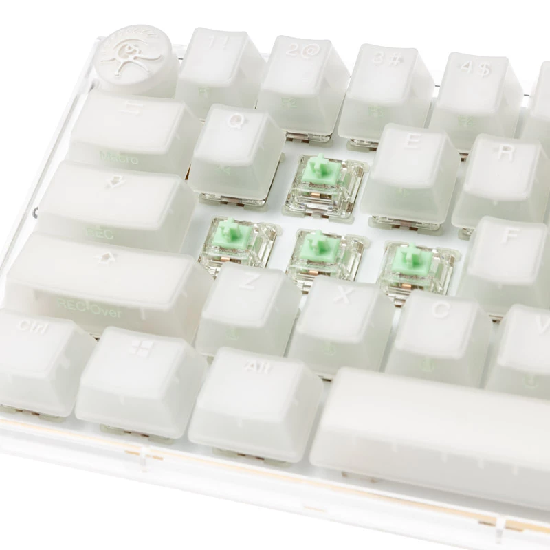 Ducky One 3 Aura White SF tastatūra Gaming USB QWERTY US International
