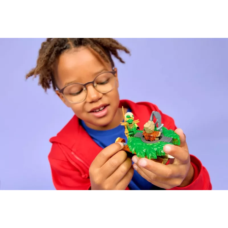 LEGO NINJAGO 71850 Loids pret Elementāro Briesmoņu Vērpēju