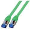 EFB-Elektronik RJ45 komutācijas kabelis Cat.6A S/FTP TPECat.7 neapstrādāts kabelis superflex zaļš 0,25 m Ražotājs: EFB Elektronik (K5525FGN.0,25)