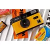 Kompakta filmu kamera Kodak F9 135 mm ISO 200-400 Melna Dzeltena