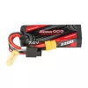 Lipo Gens ace G-Tech 2200mAh 7.4V 2S1P 60C GRP-76 Hardcase Battery ar XT60 spraudni