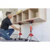 Griestu un montāžas balsts Bessey STE90 regulējams 575–910 mm ar sūkņa rokturi