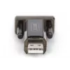 DIGITUS USB 2.0 uz seriālo pārveidotājs DSUB 9M ar USB kabeli 80cm FTDI mikroshēmojums USB 2.0 uz RS232 (FT232RL)