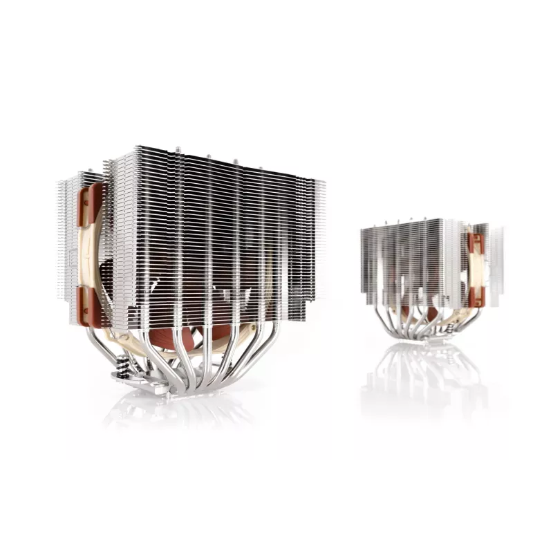 Noctua NH-D15S datora dzesēšanas sistēma Procesora dzesētājs 14 cm Varš, Metālisks