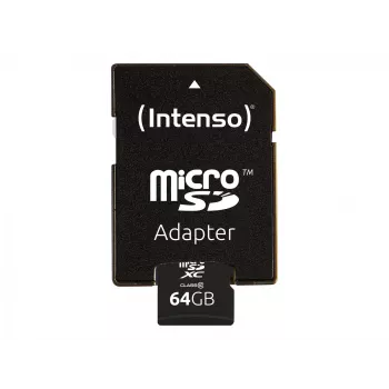 MicroSD karte Intenso 64GB MicroSDXC 10. klase