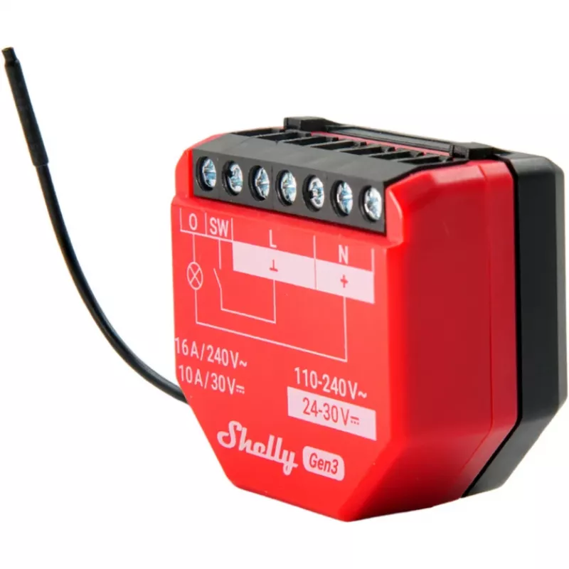 Shelly LoRa papildierīce IoT savienojumam, zīmols Shelly
