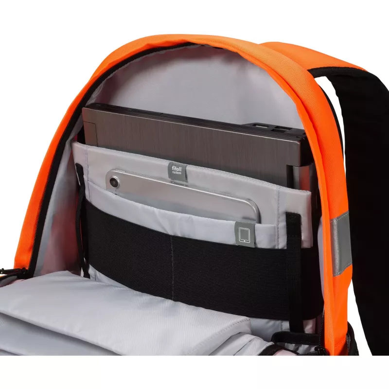 Dicota HI-VIS - V2 - piezīmjdatora mugursoma - 39,6 cm (15,6 collas)